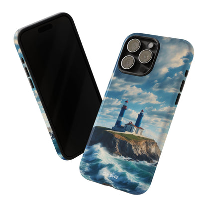 Lighthouse Guards Waves - iPhone Case