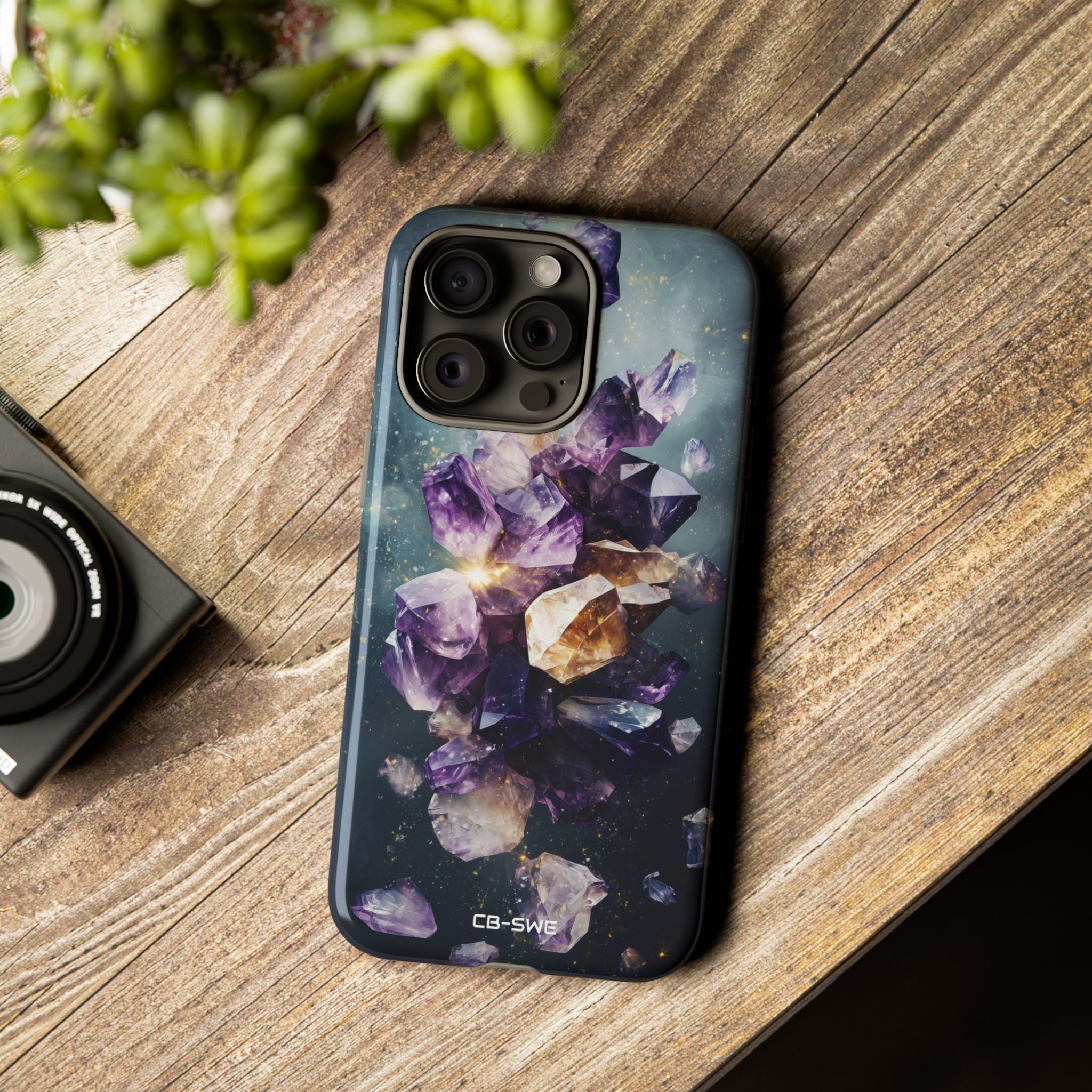 Crystal Forms Emerge - iPhone Case