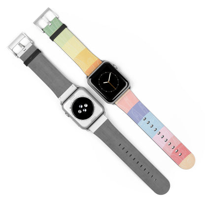 Pastel Rainbow Glow - Watch Band