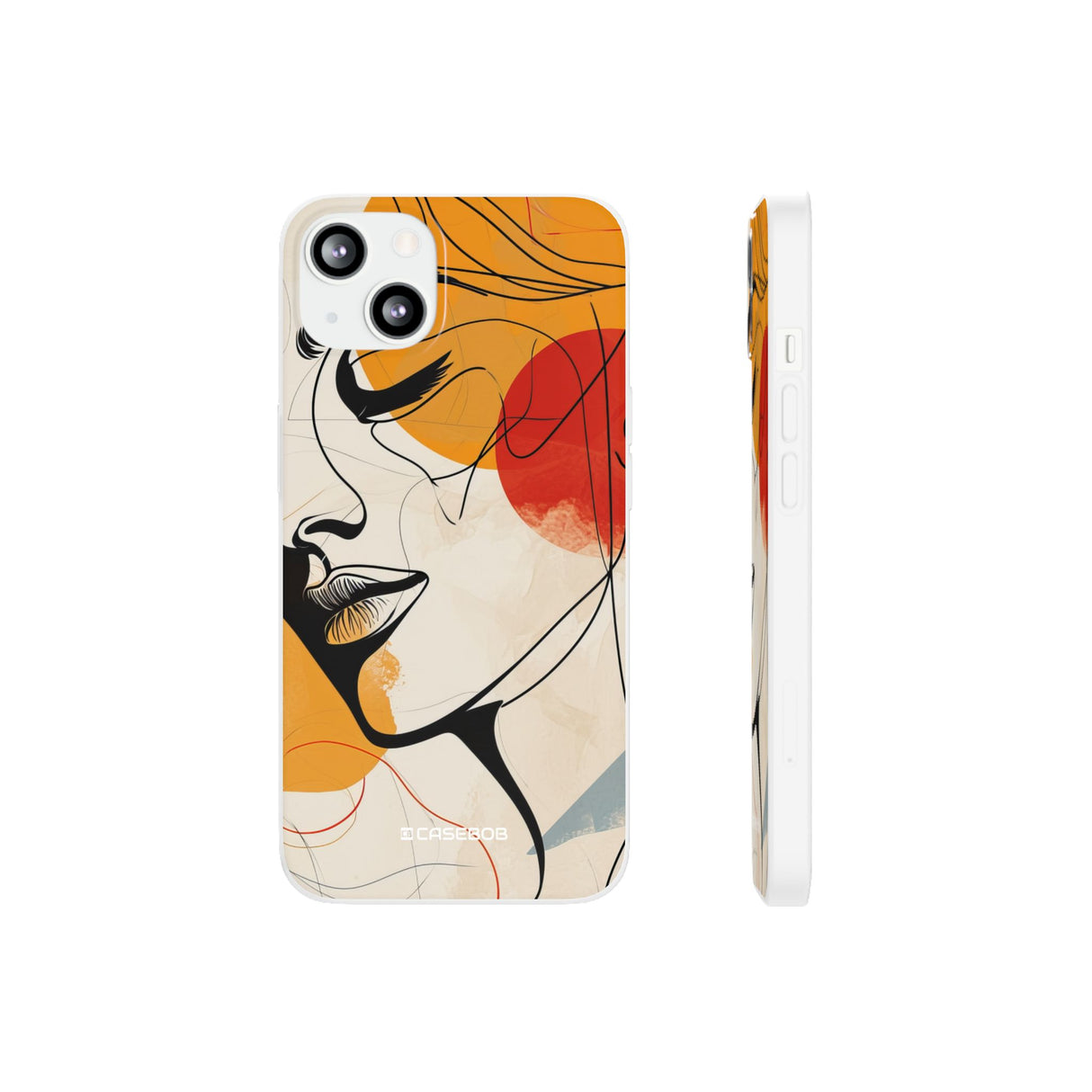 Contemplative Warmth | Flexible Phone Case for iPhone