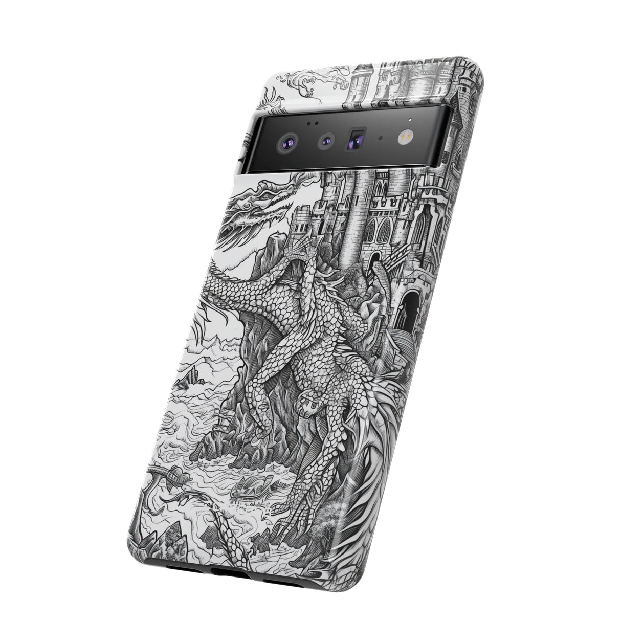 Dragon's Ascent | Protective Phone Case for Google Pixel