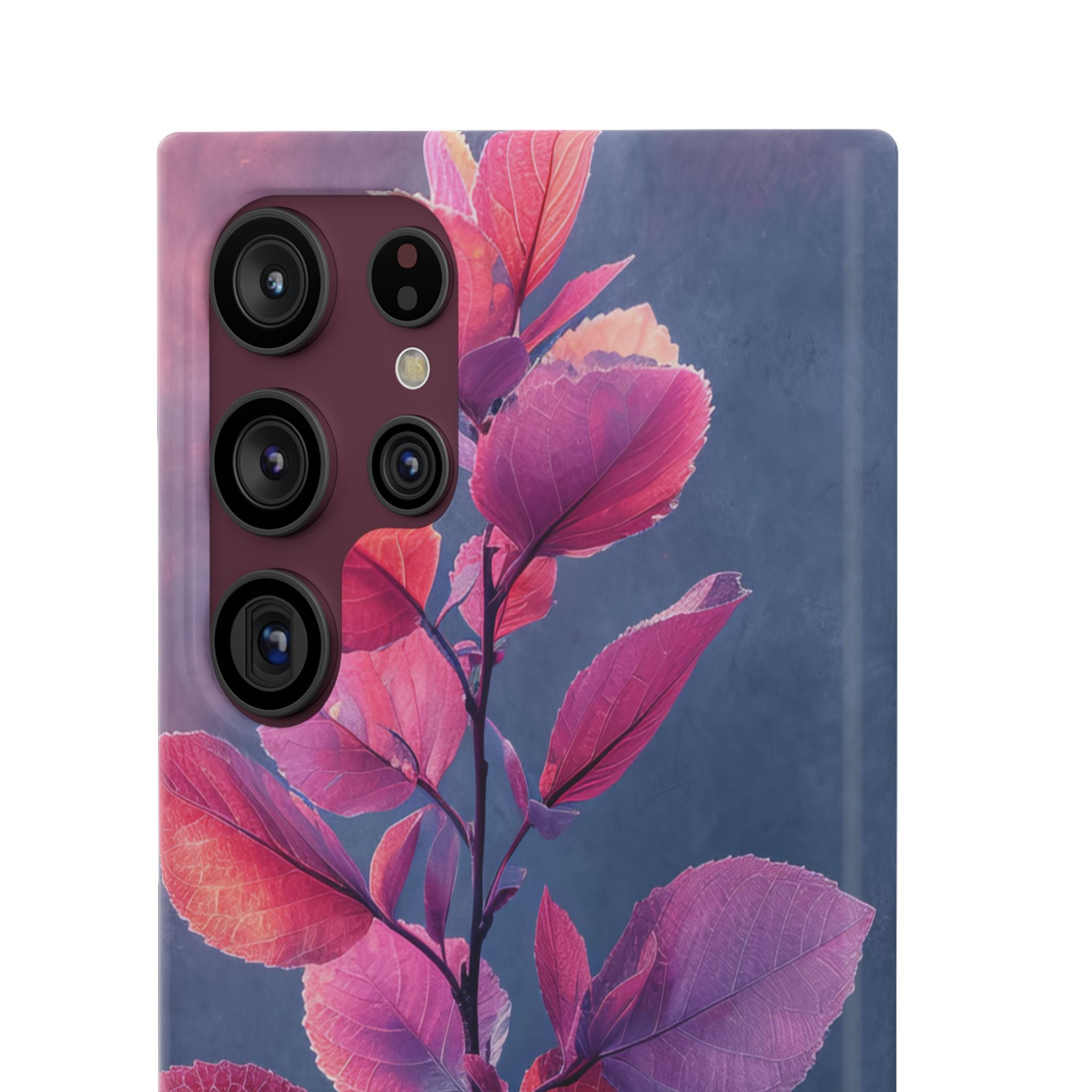 Pink Blue Nature - Slim Samsung S22 Phone Case