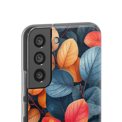 Vibrant Nature Leaves - Flexi Samsung S22 Phone Case