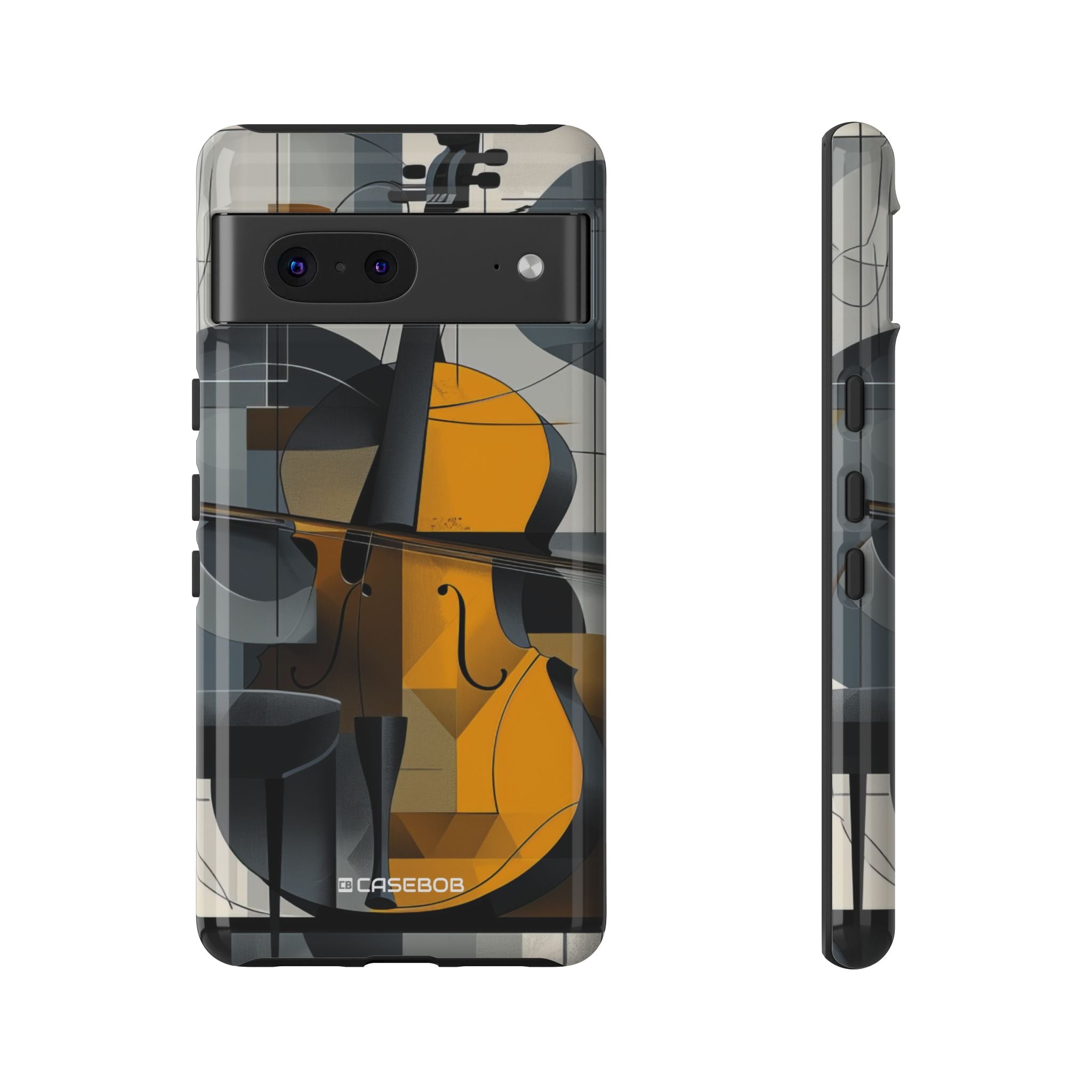 Cello Abstraction - Phone Case for Google Pixel