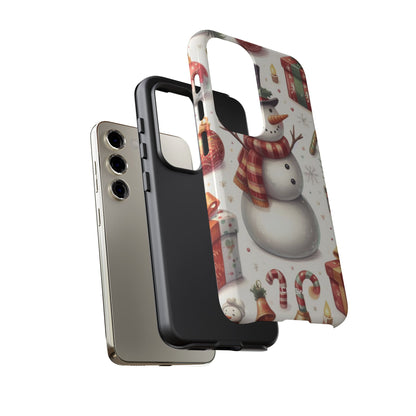 Snowman Wears Scarf - Samsung Case