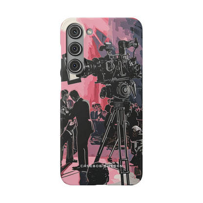 Retro Cinematic Spotlight Samsung S23 - Slim Phone Case