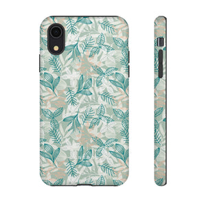 Light Green Leaf - Protective Phone Case