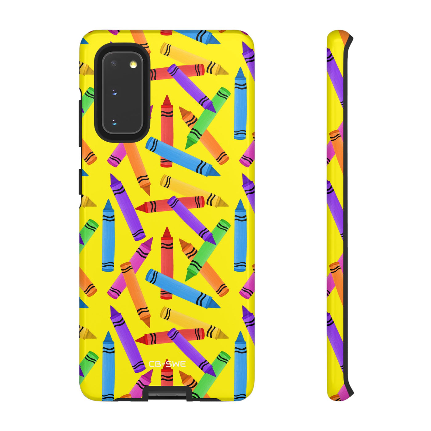 Crayons Scatter Playfully - Samsung Case
