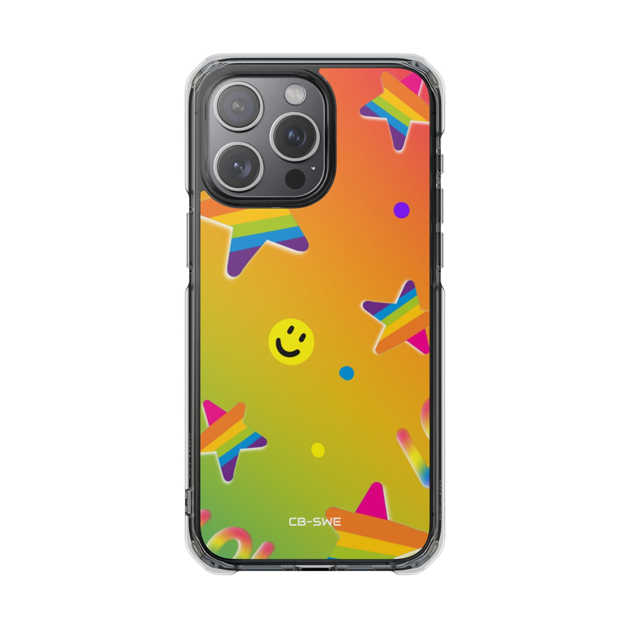 Vibrant Pop Whimsy iPhone Case - Impact