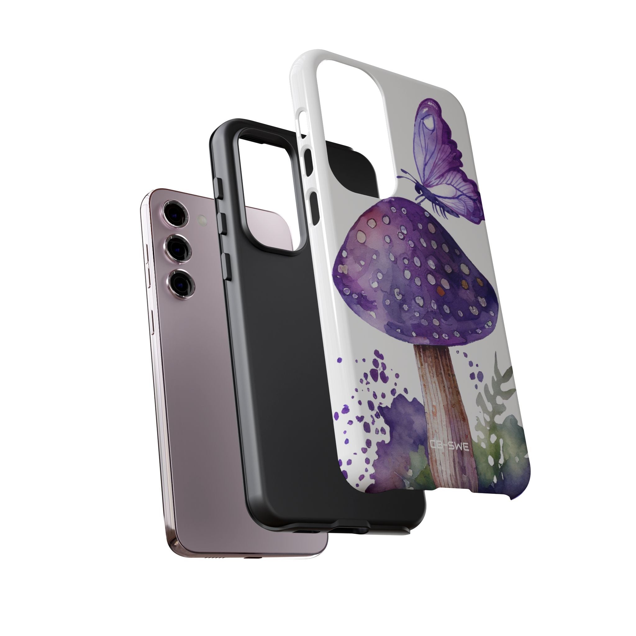 Whimsical Butterfly Perch - Samsung Case