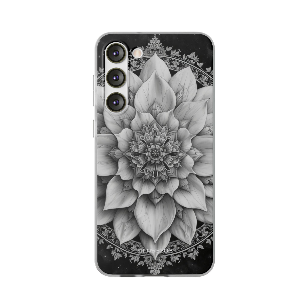 Himmlische Mandala-Harmonie | Flexible Handyhülle für Samsung Galaxy