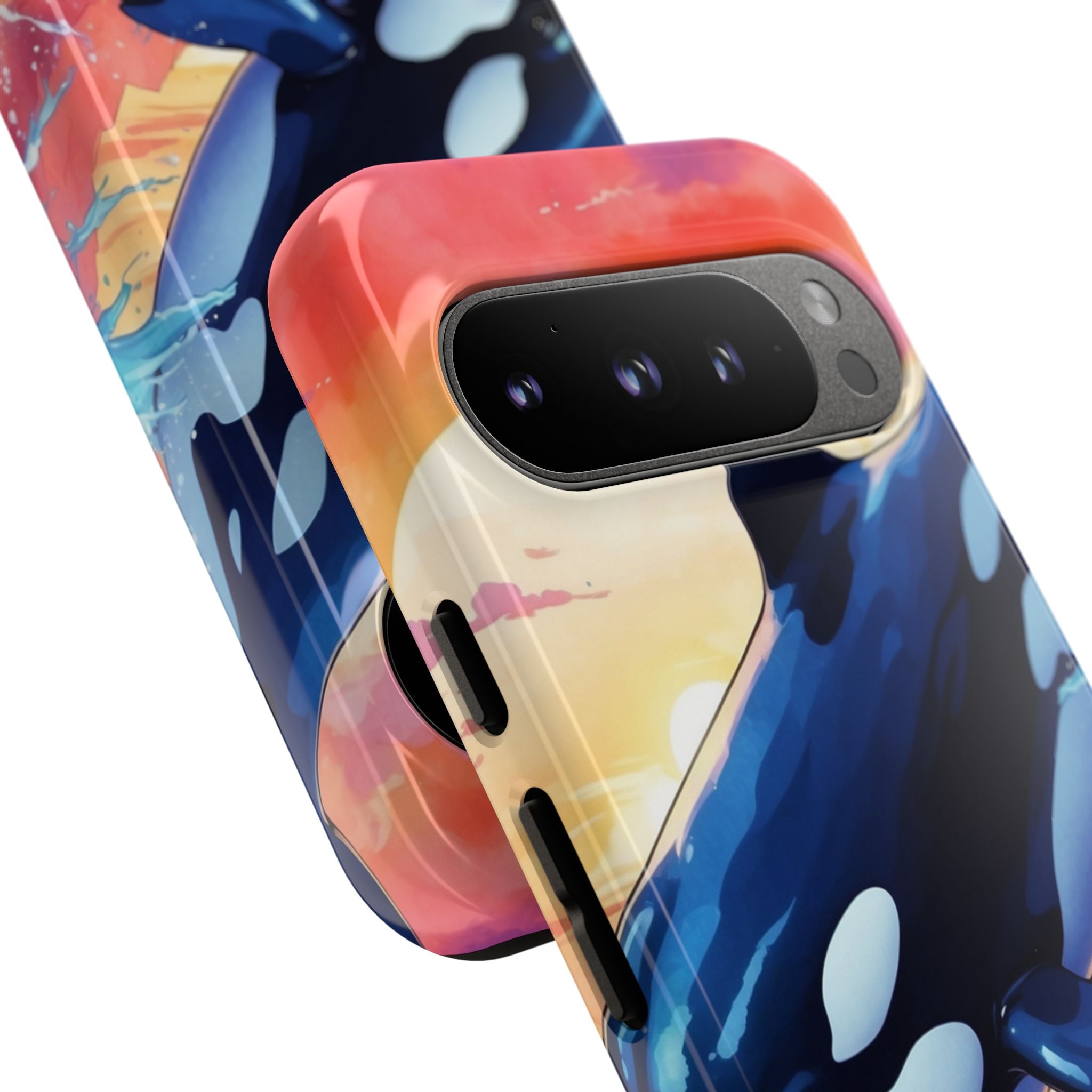 Orca Leaps Joyfully - Google Pixel Case