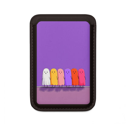 Värikkäiden haamujen linjan lompakko – MagSafe-yhteensopiva