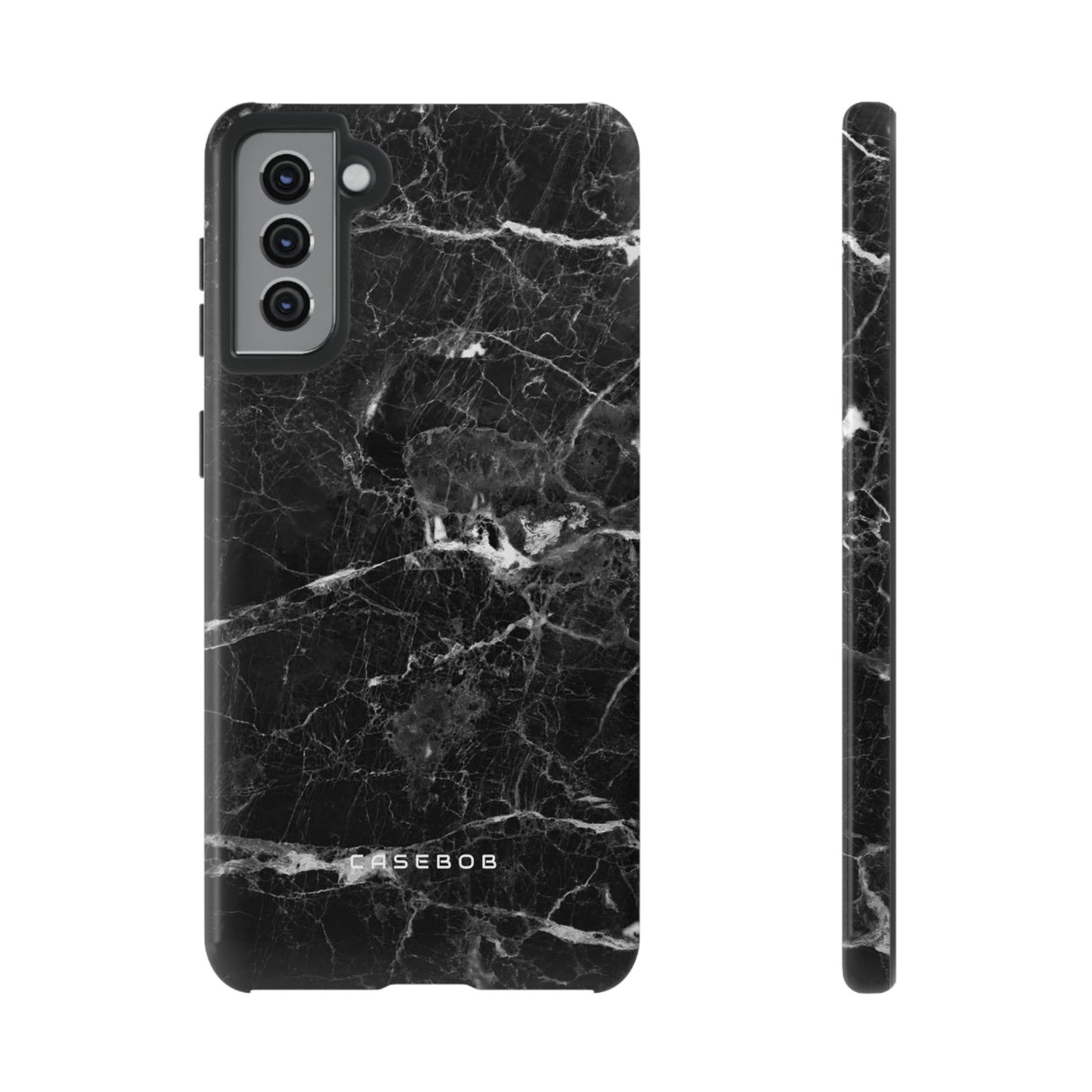 Black Marble - Protective Phone Case