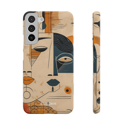 Cubist Introspection | Slim Phone Case for Samsung