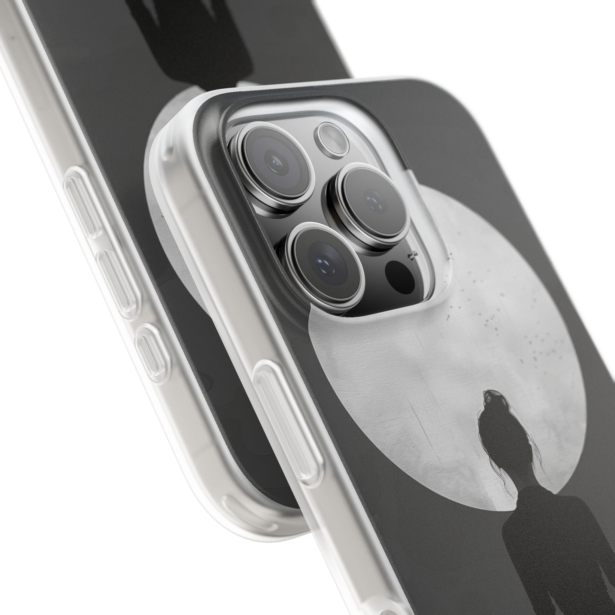 Silhouette Moonlight iPhone 16 Pro Case - Soft