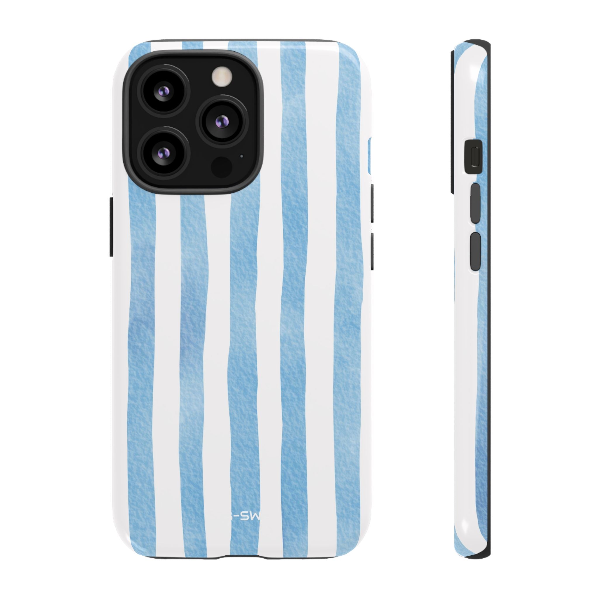Soft Blue Watercolors - iPhone Case