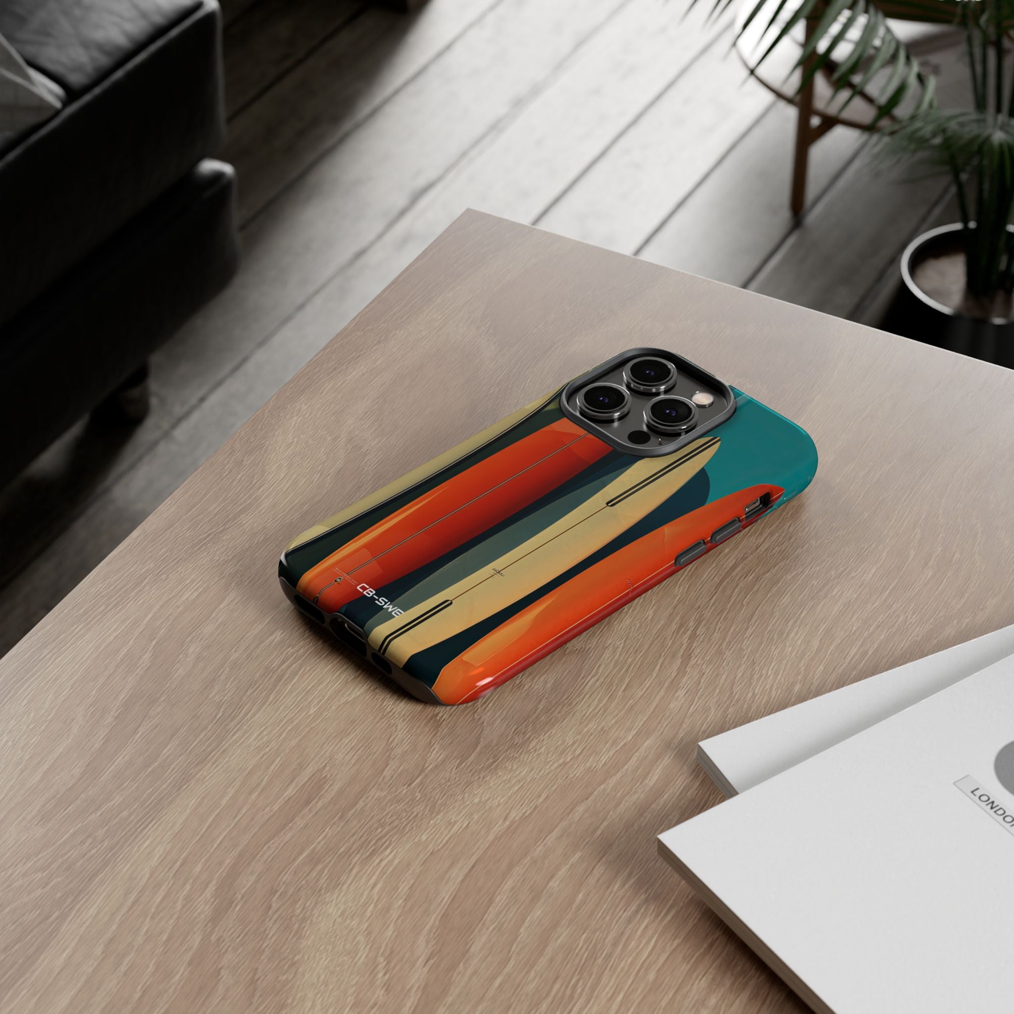 Sunlit Surfboards Symphony - iPhone Case
