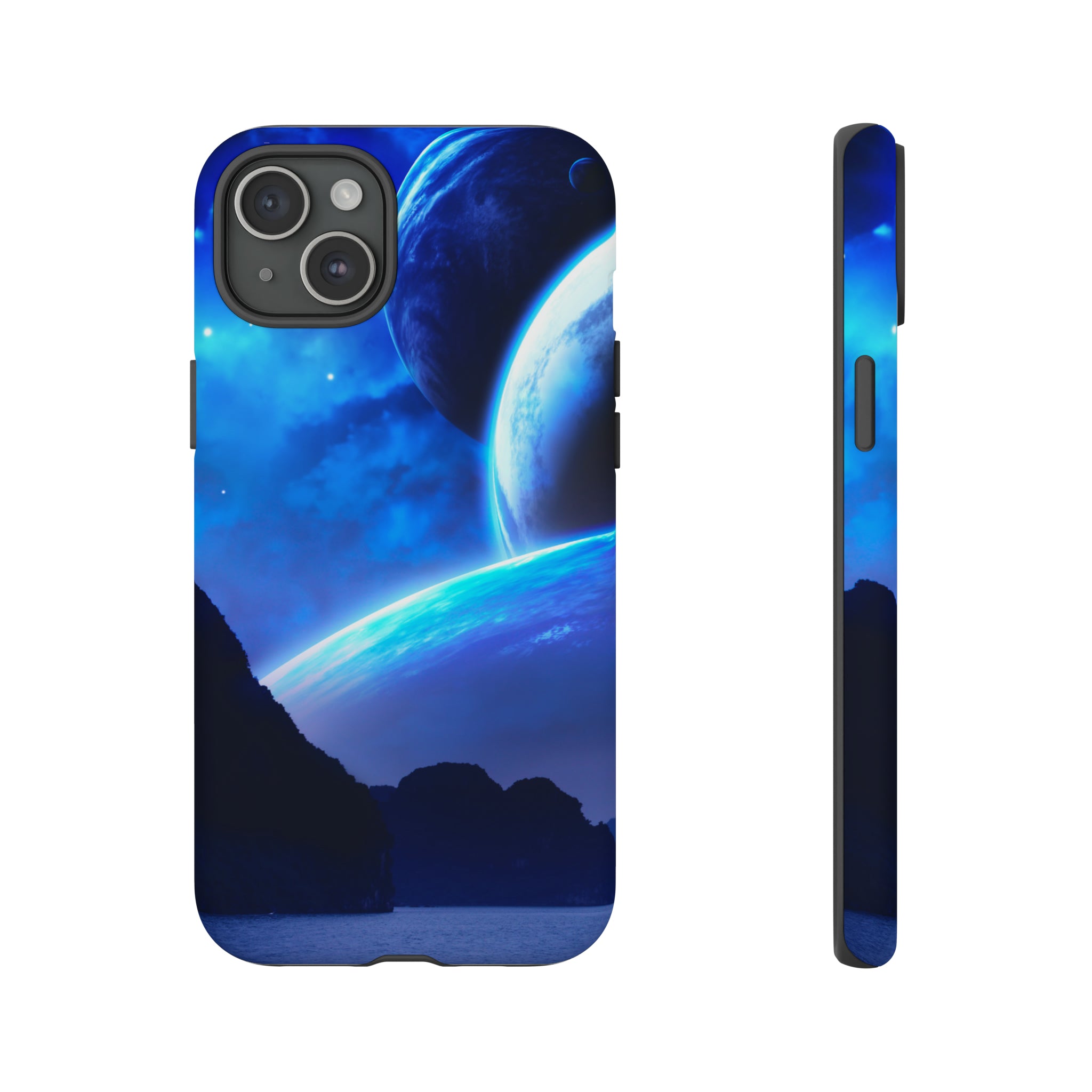 Fantasy Planet Nebula - Protective Phone Case