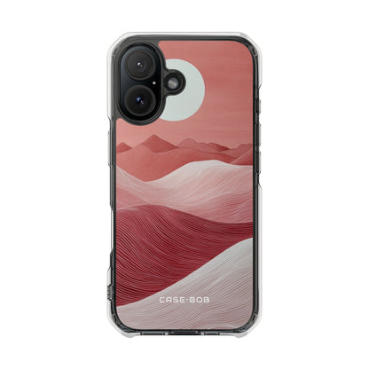 White Orb Dunes iPhone 15 Case - Impact