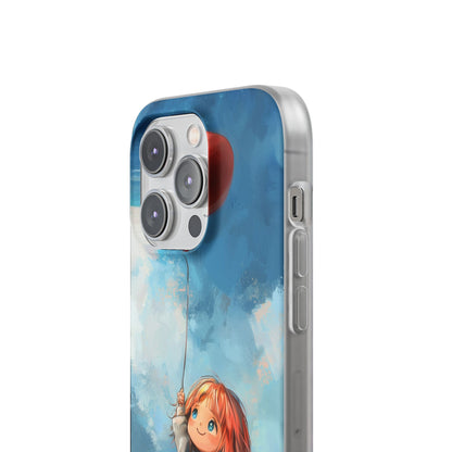 Heart Balloon Whimsy iPhone 14 Pro Case - Soft