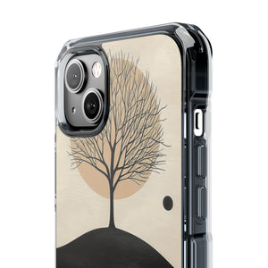 Serene Reflections - Phone Case for iPhone (Clear Impact - Magnetic)