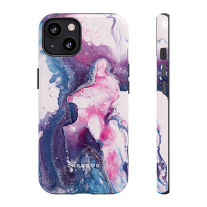 Blue & Pink Art - Protective Phone Case