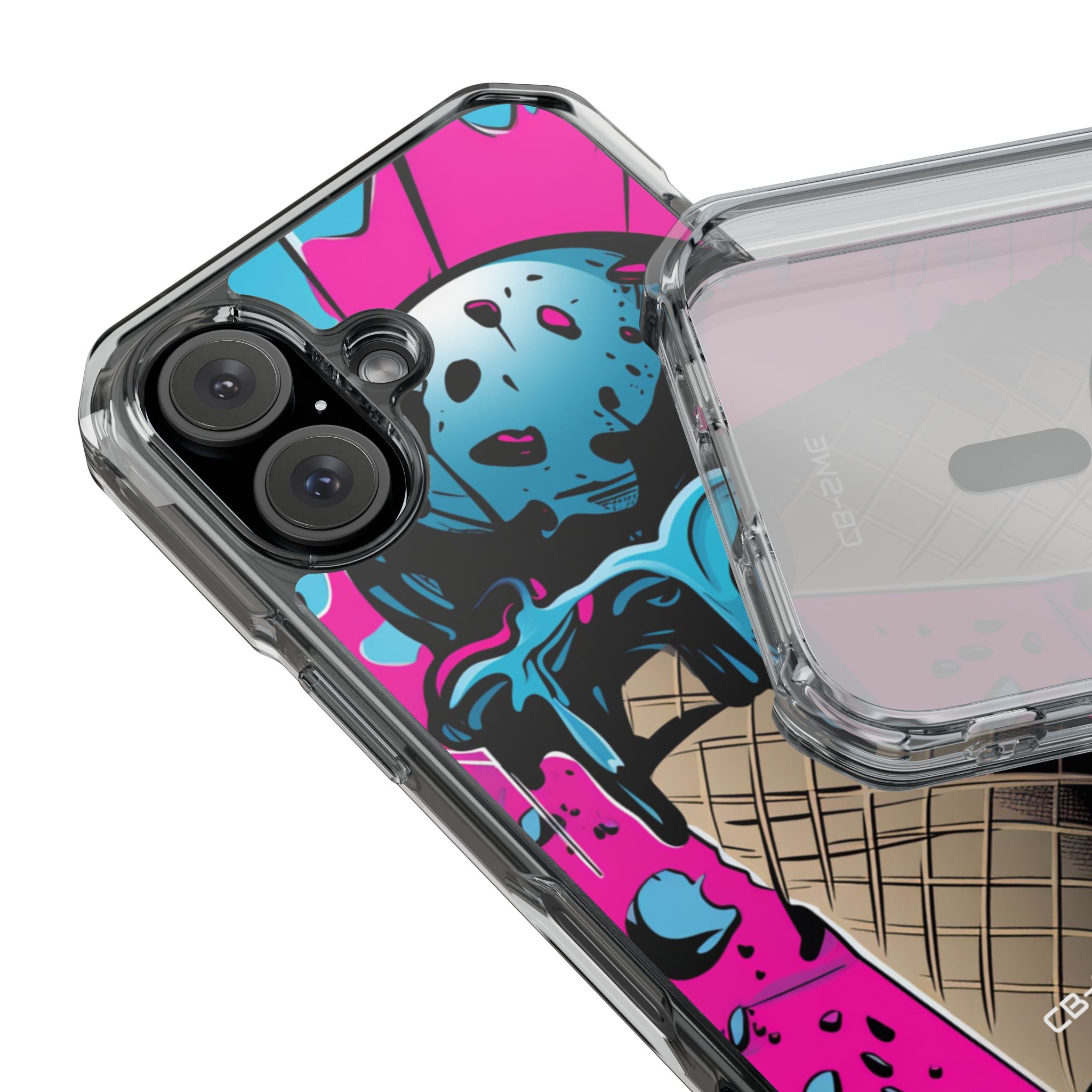 Vibrant Ice Cream Splash iPhone Case - Impact