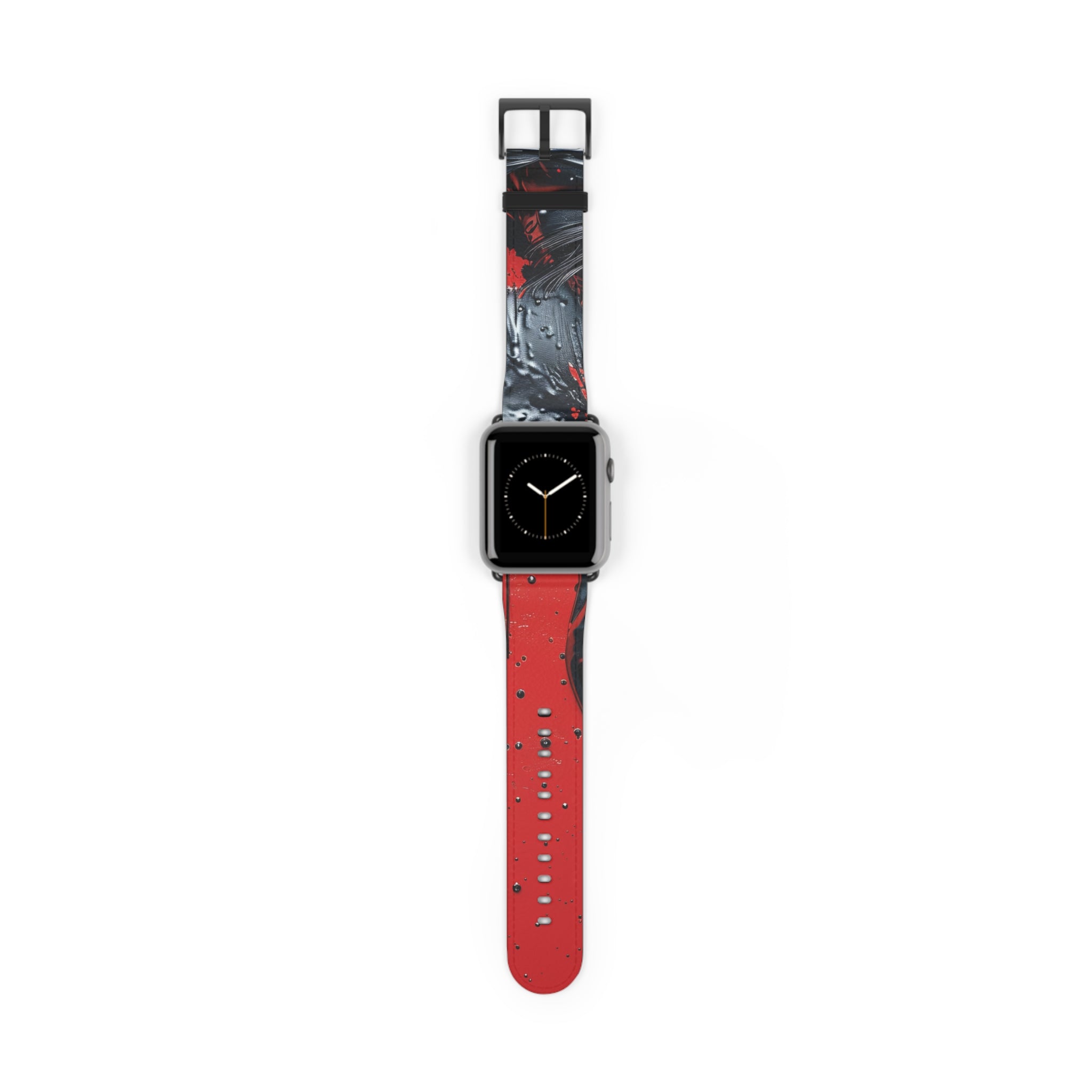 Glossy Black Face - Watch Band