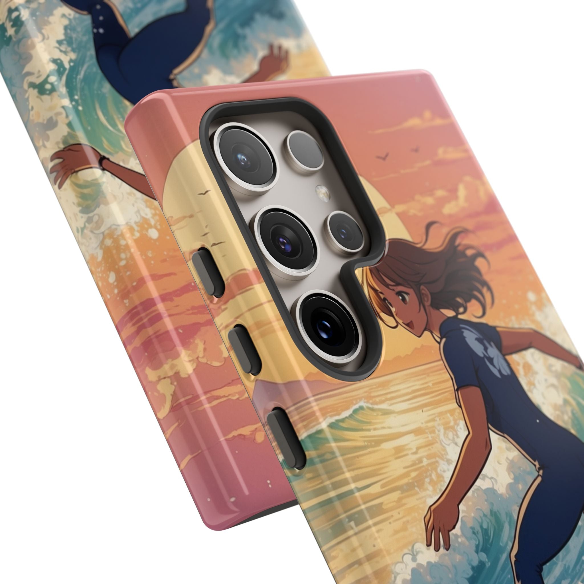 Surfing Into Sunset - Samsung Case