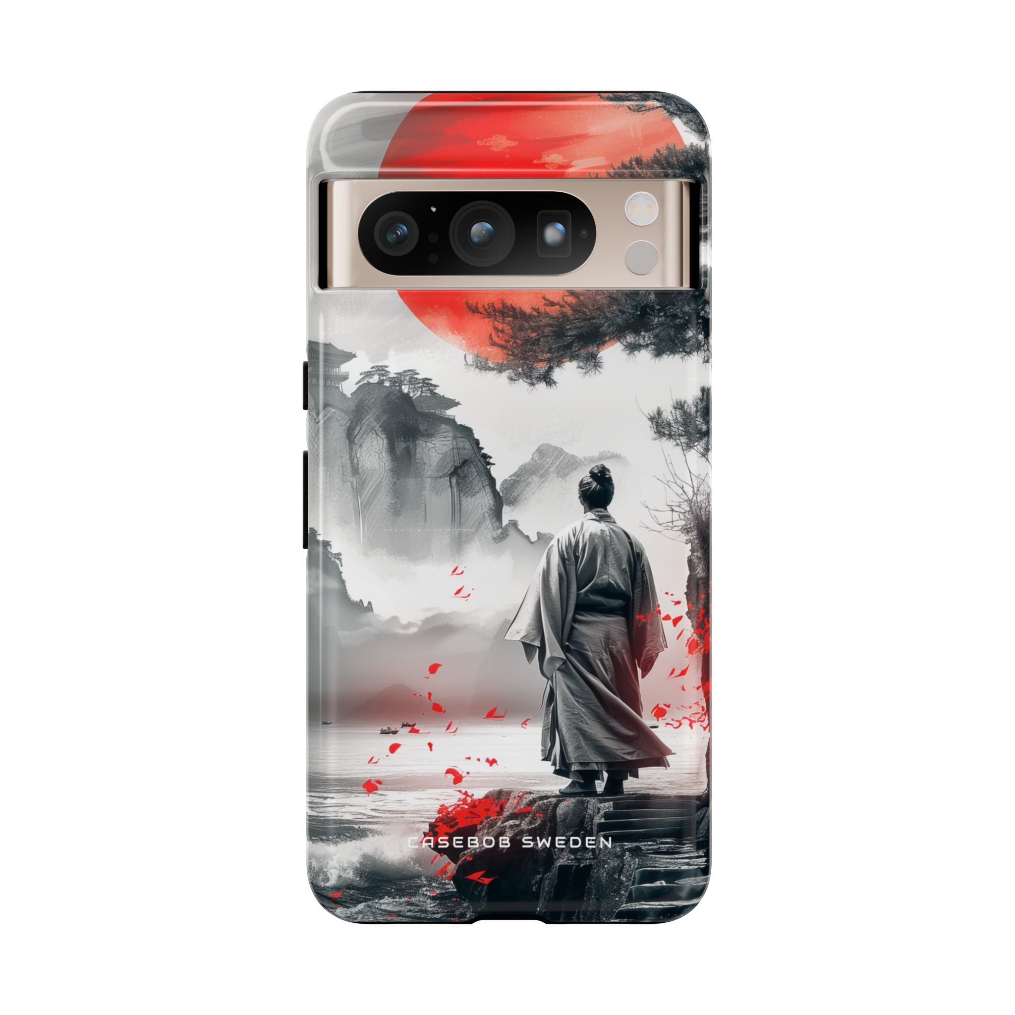 Zen Harmony: Japanese Serenity in Motion Google Pixel 8 - Tough Phone Case