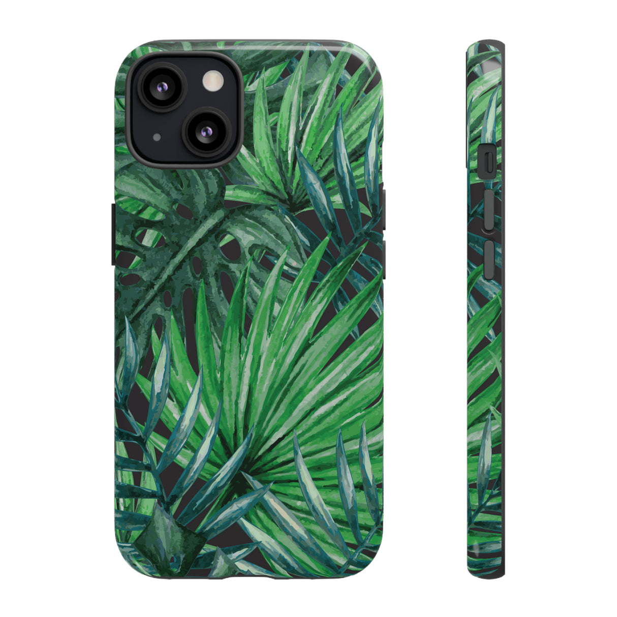 Watercolor Tropical Palm - Protective Phone Case