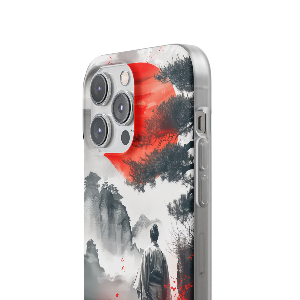 Serene Samurai Sunrise | Flexible Phone Case for iPhone