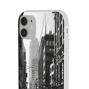 Noir Urban Serenity | Flexible Phone Case for iPhone