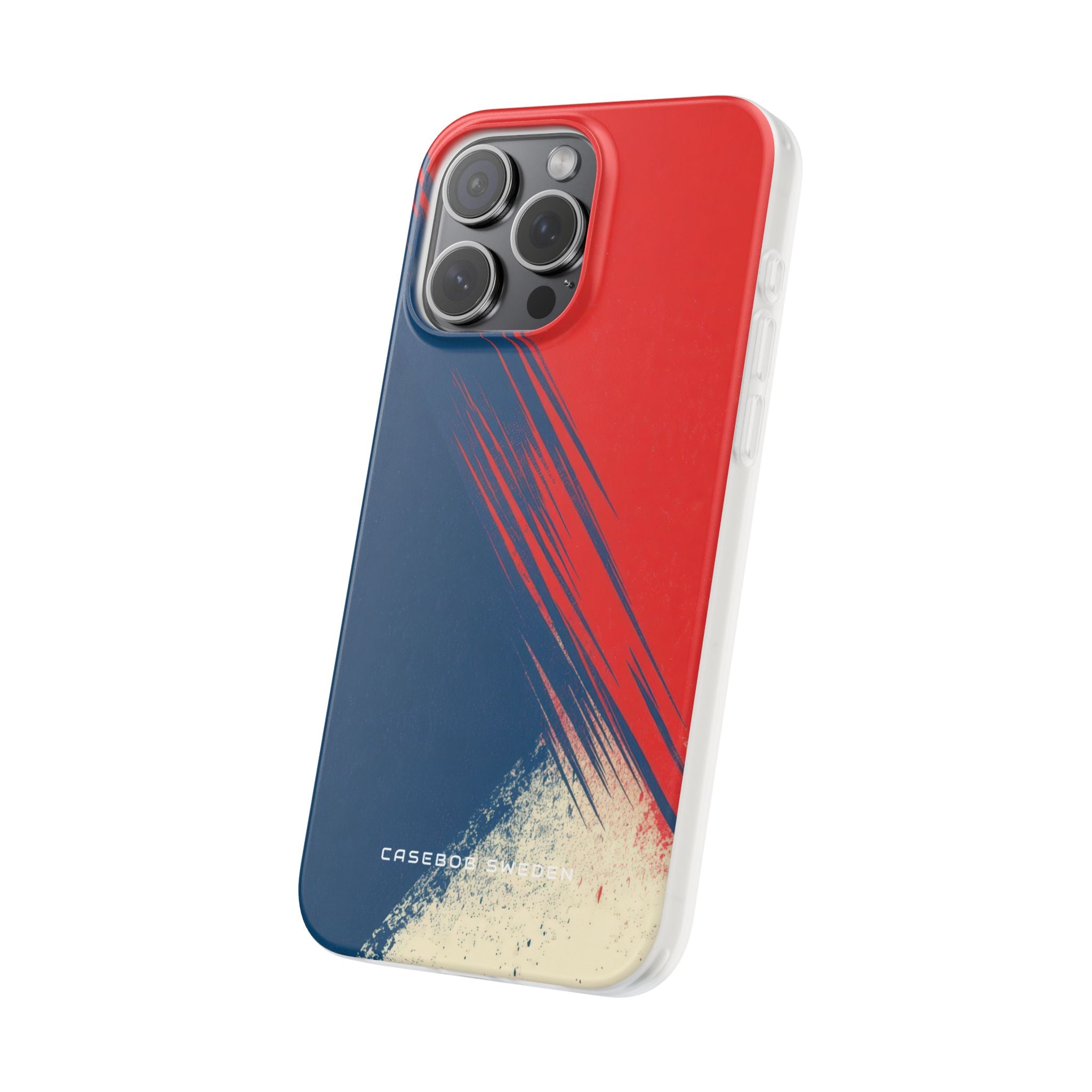 Vintage Brushstroke Harmony iPhone 15 - Flexi Phone Case