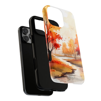 Autumn Leaves Dance - iPhone Case