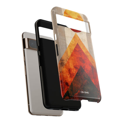 Sun Embraces Mountains - Google Pixel Case