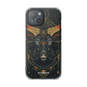 Celestial Taurus Mystique - Phone Case for iPhone (Clear Impact - Magnetic)