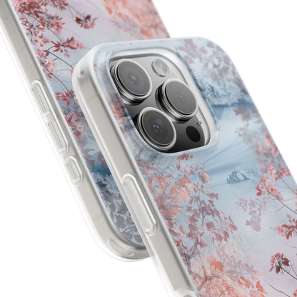 Floral Serenity Case - Flexi iPhone 16 Phone Case