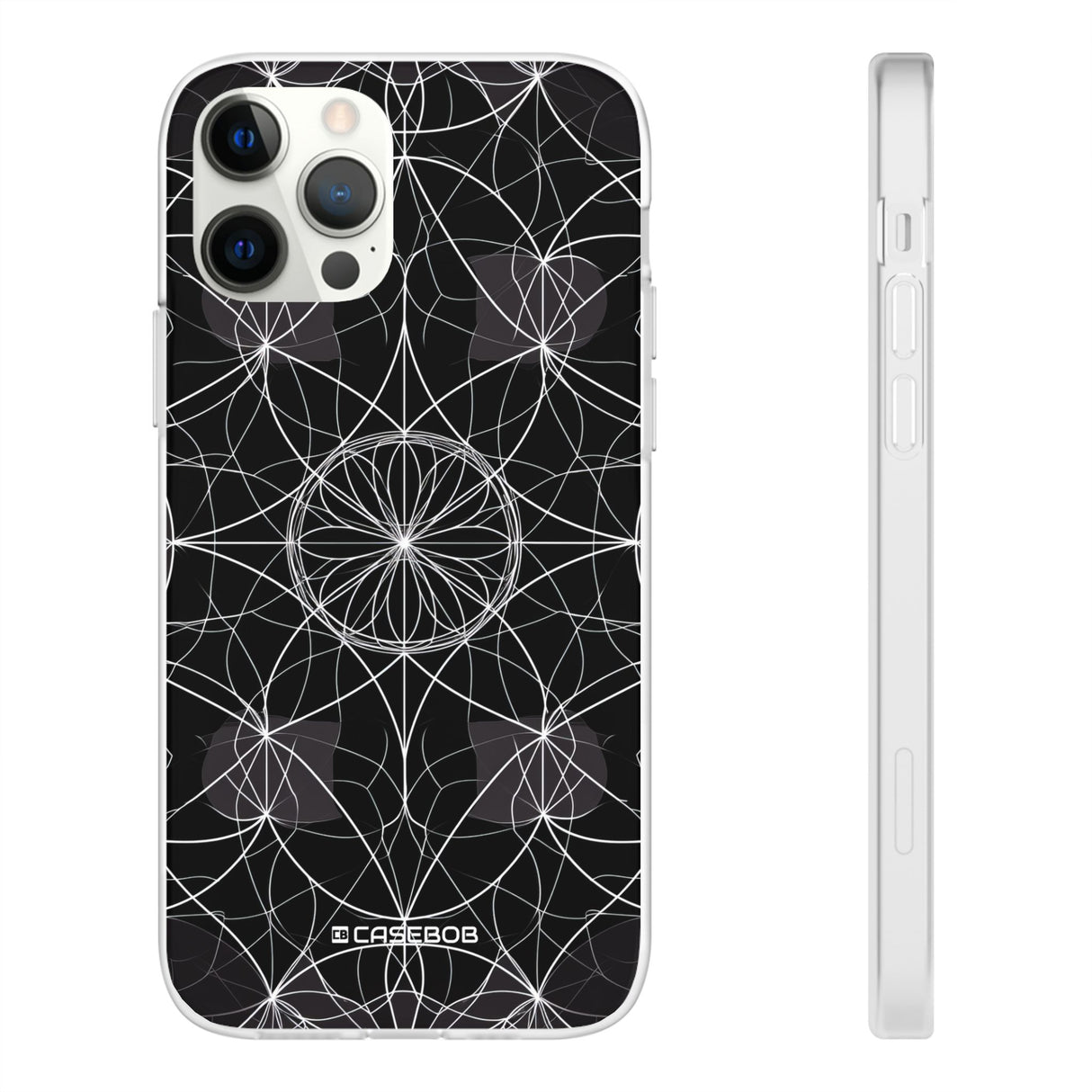 Symmetrical Elegance | Flexible Phone Case for iPhone