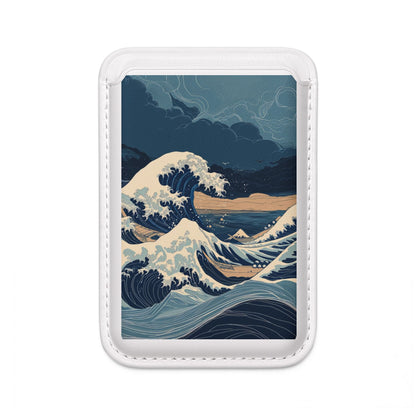 Cresting Navy Wave lompakko – MagSafe-valmis
