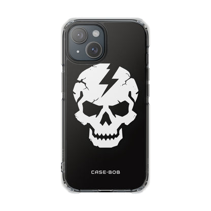 Lightning Skull iPhone 15 Case - Impact