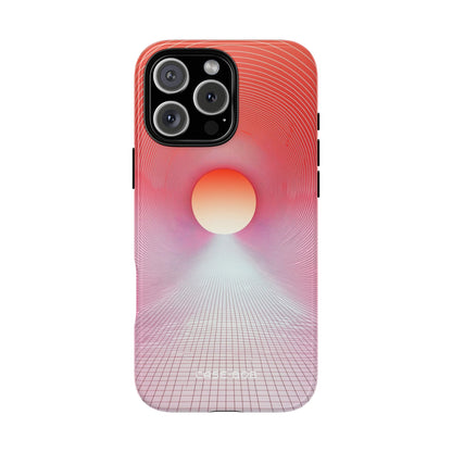 Orange Portal iPhone 16 Pro Max Case - Tough