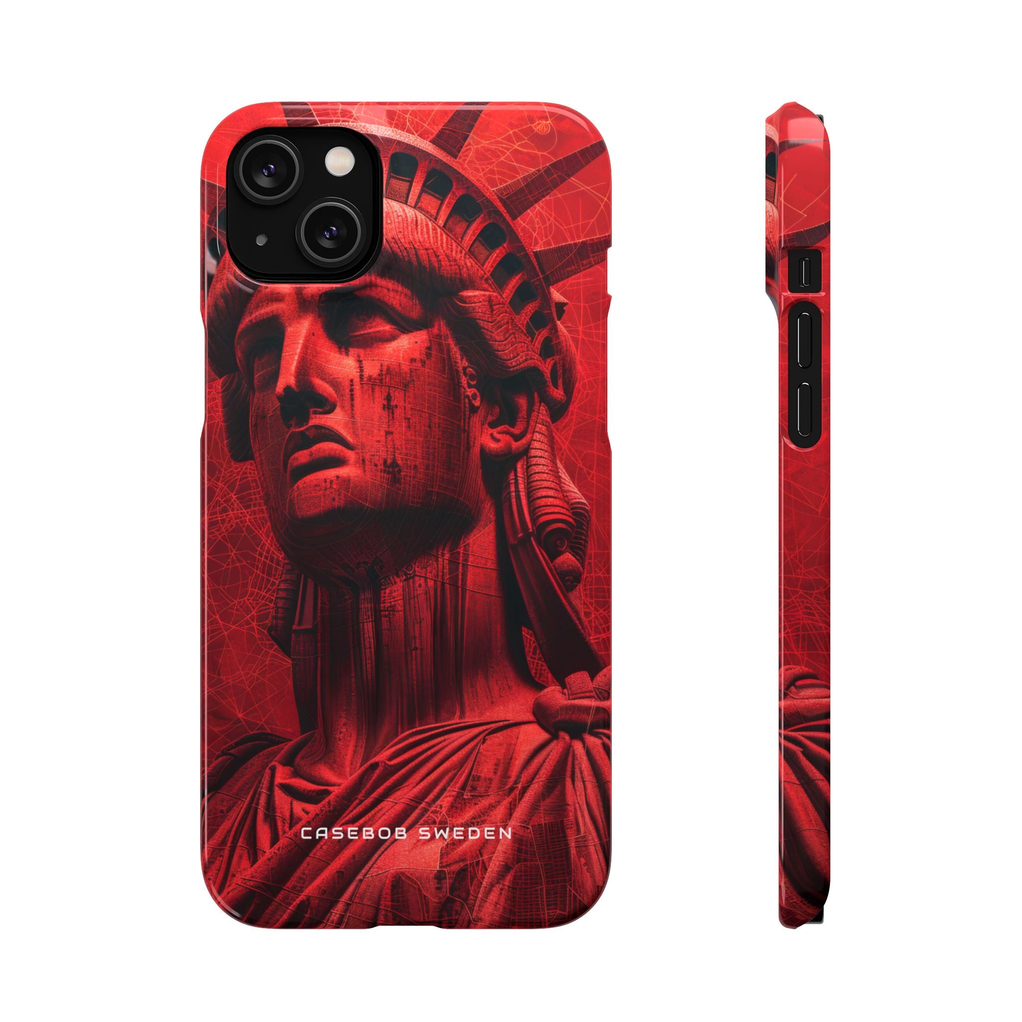 Zen Red Liberty Vision iPhone 14 - Slim Phone Case