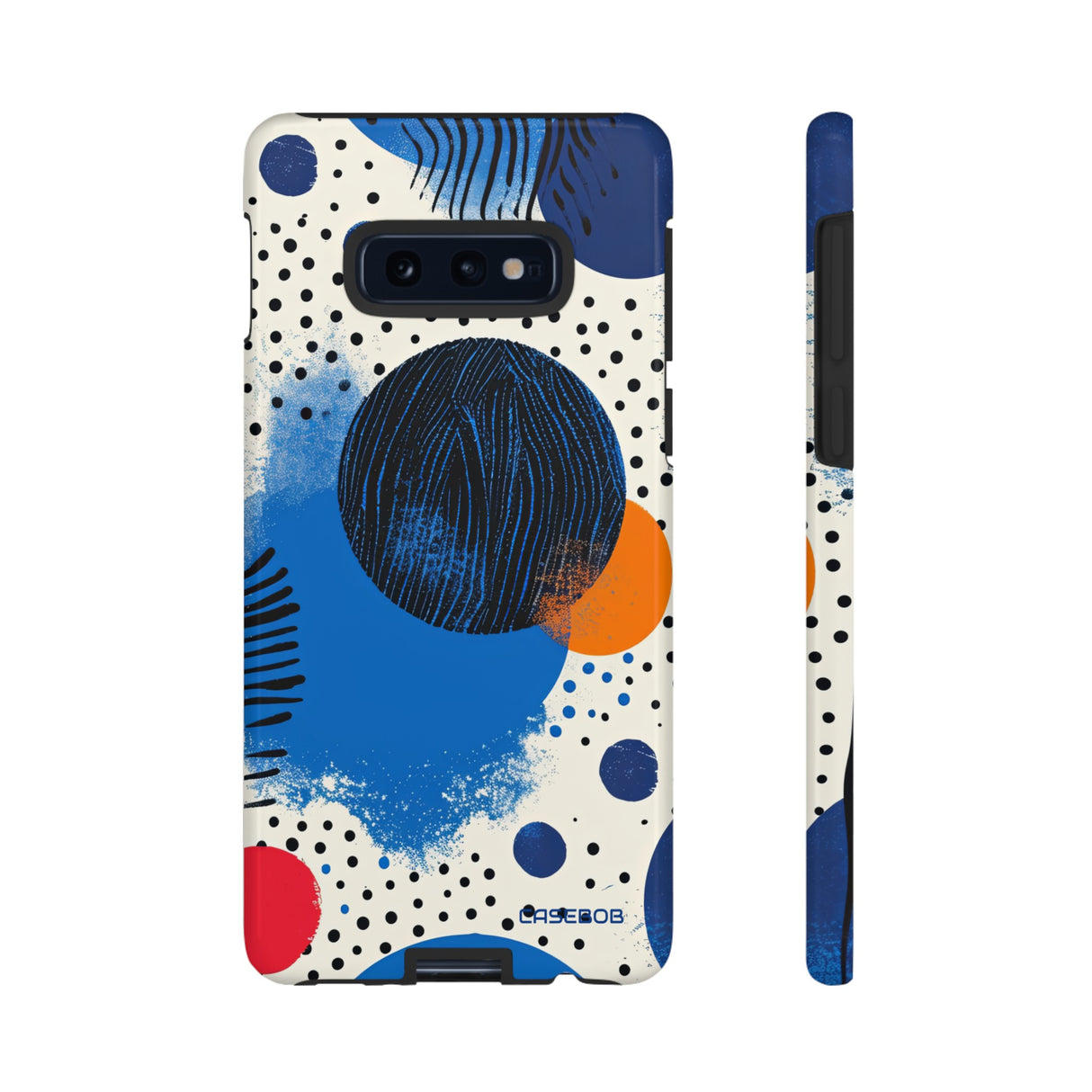 Blue Tranquil Geometry - Protective Phone Case