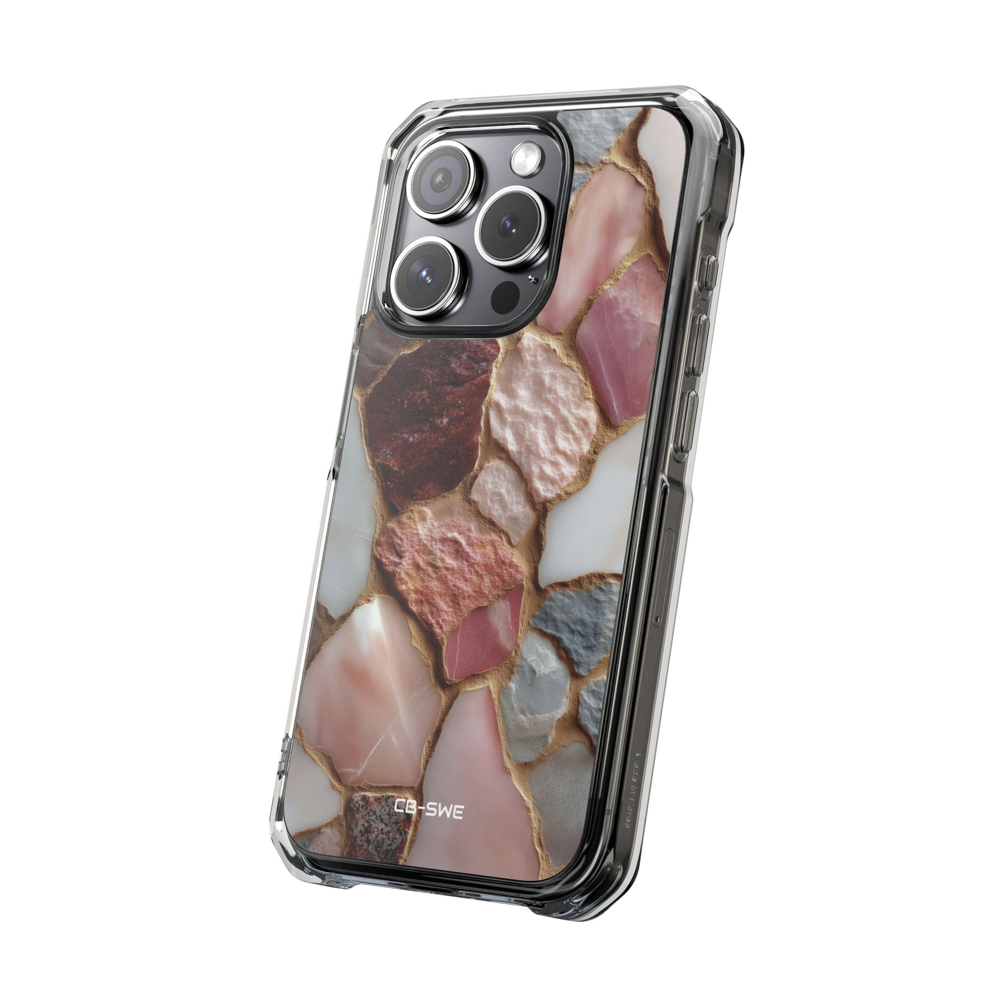 Textured Stones Dance iPhone Case - Impact
