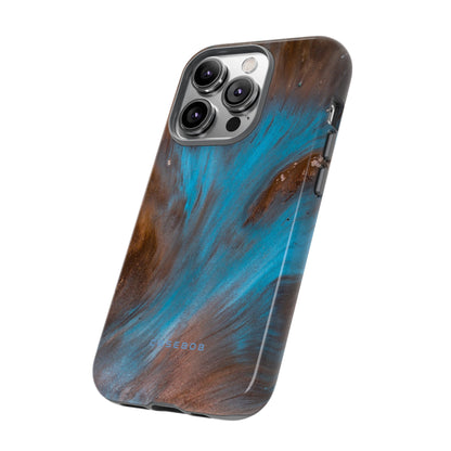 Blue Lagoon Ink Art - Protective Phone Case