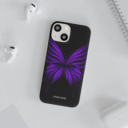 Violet Monarch iPhone 13 mini Case - Soft