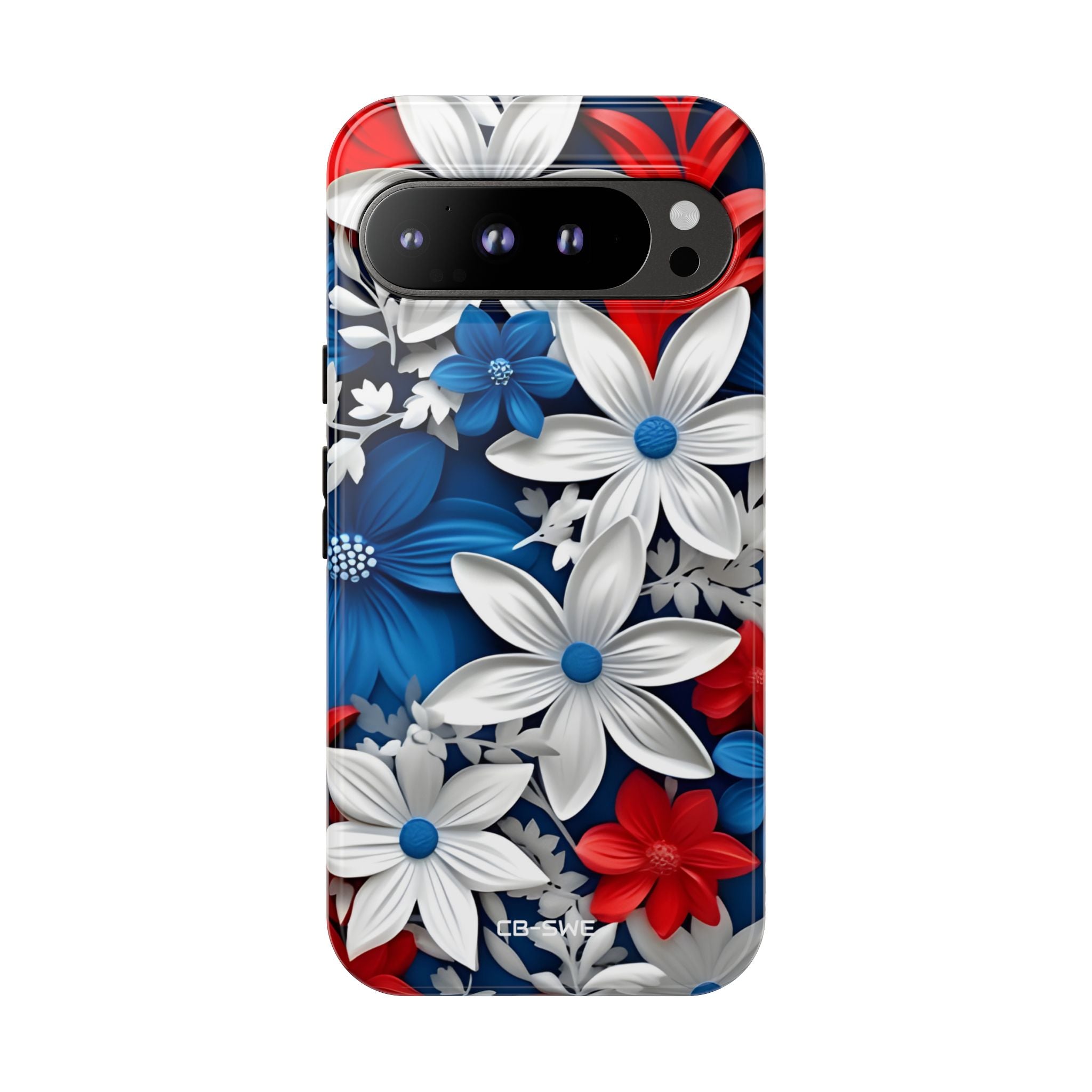 Floral Sculpture Blooms - Google Pixel Case