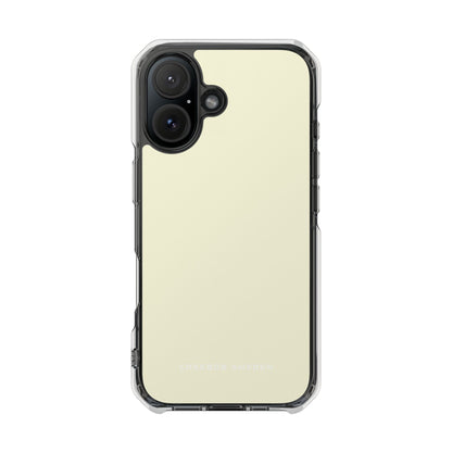 Light Yellow iPhone 16 - Clear Impact Phone Case